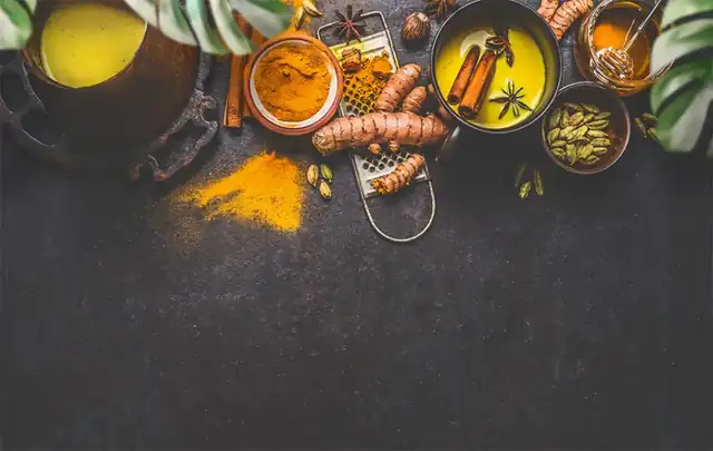 Ayurvedic herbs and spices used in traditional treatments